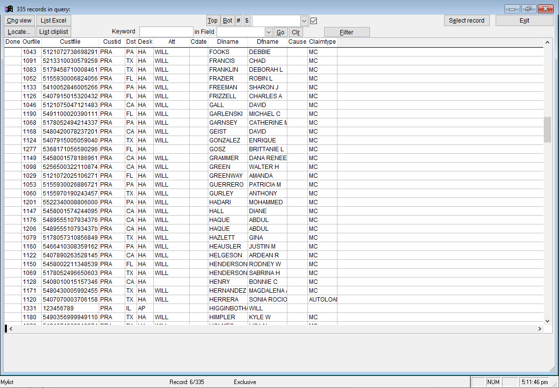 Graphical user interface, application, table, Excel Description automatically generated